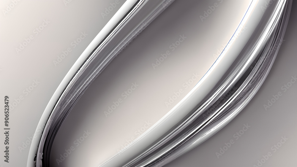 Futuristic abstract background with liquid metal texture and glossy silver and platinum swirls in 3D pattern, featuring undulating wavy lines and a seamless gradient of white and gray hues Futuristic abstract background with liquid metal texture and glossy silver and platinum swirls in 3D pattern, featuring undulating wavy lines and a seamless gradient of white and gray hues