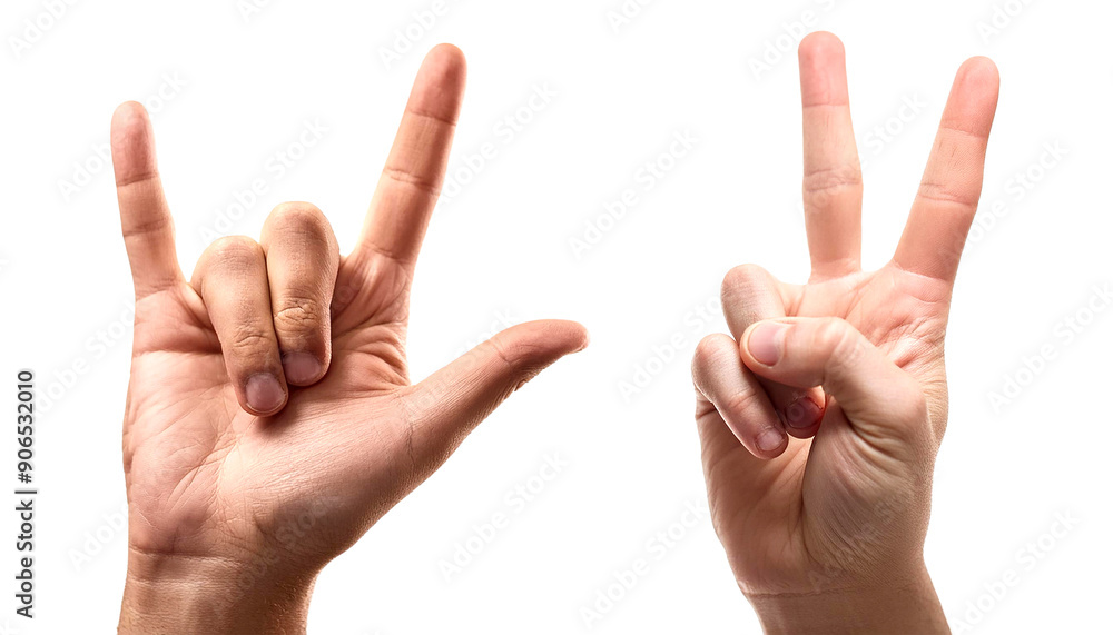 Creative hand gestures forming symbols of love and peace, perfect for expressing emotions and connecting with audiences. Creative hand gestures forming symbols of love and peace, perfect for expressing emotions and connecting with audiences.