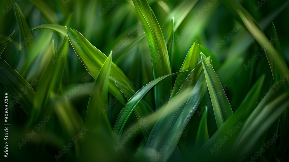 Close-up of fresh green grass blades in a lush lawn, with a beautifully blurred background highlighting the vibrant texture. Close-up of fresh green grass blades in a lush lawn, with a beautifully blurred background highlighting the vibrant texture.