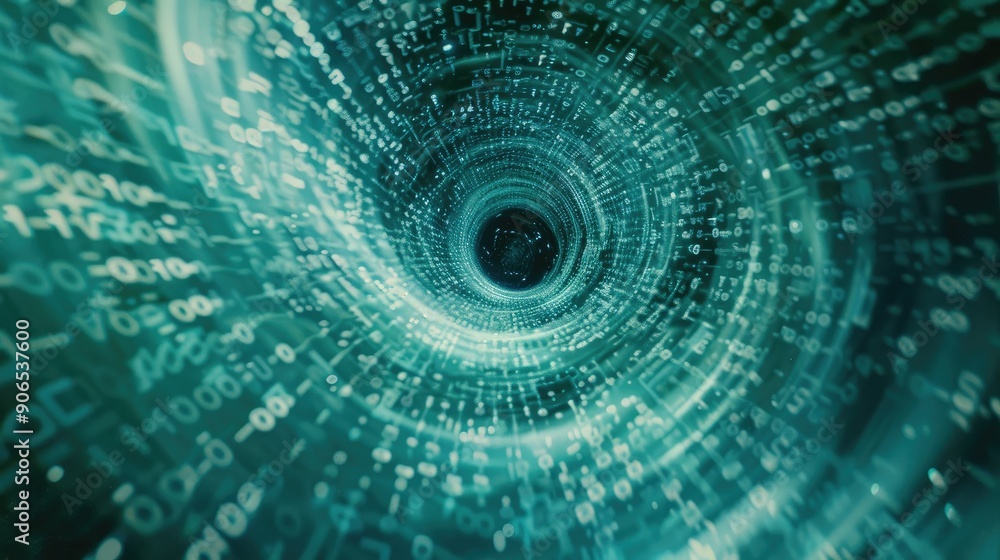 Digital Vortex: A Visual Representation of Data Flow Digital Vortex: A Visual Representation of Data Flow