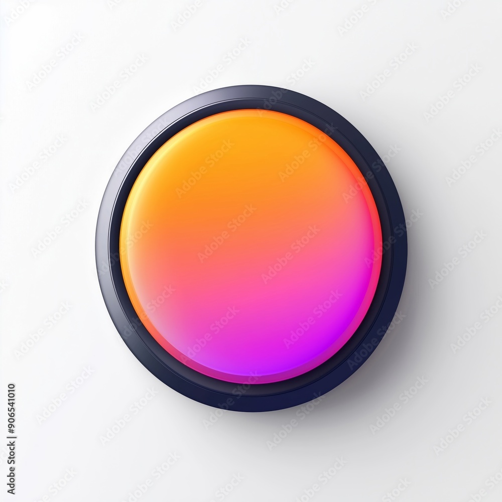 Vibrant Gradient Button with Modern Design Element Vibrant Gradient Button with Modern Design Element