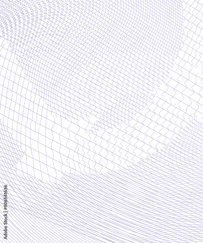 Guilloche blank for document Guilloche blank for document