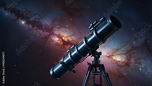 Moody galaxy wallpaper, cosmic telescope explores deep space discovery