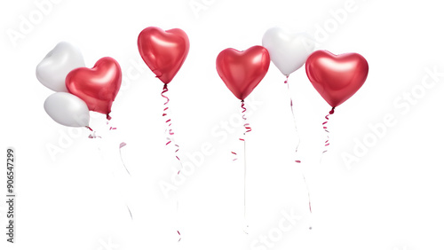 beautiful heart shaped balloons