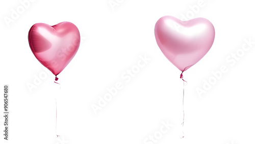 beautiful heart shaped balloons photo