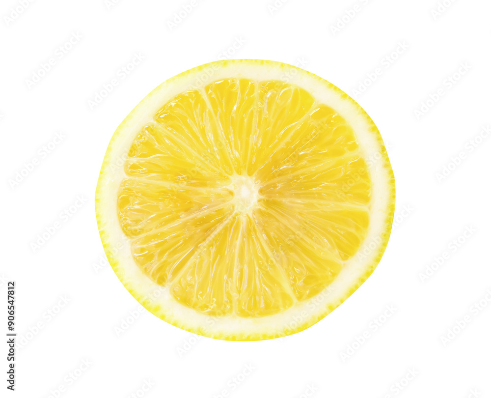 Top view of fresh yellow lemon half isolated on white background with clipping path Top view of fresh yellow lemon half isolated on white background with clipping path