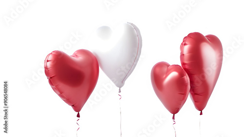 beautiful heart shaped balloons