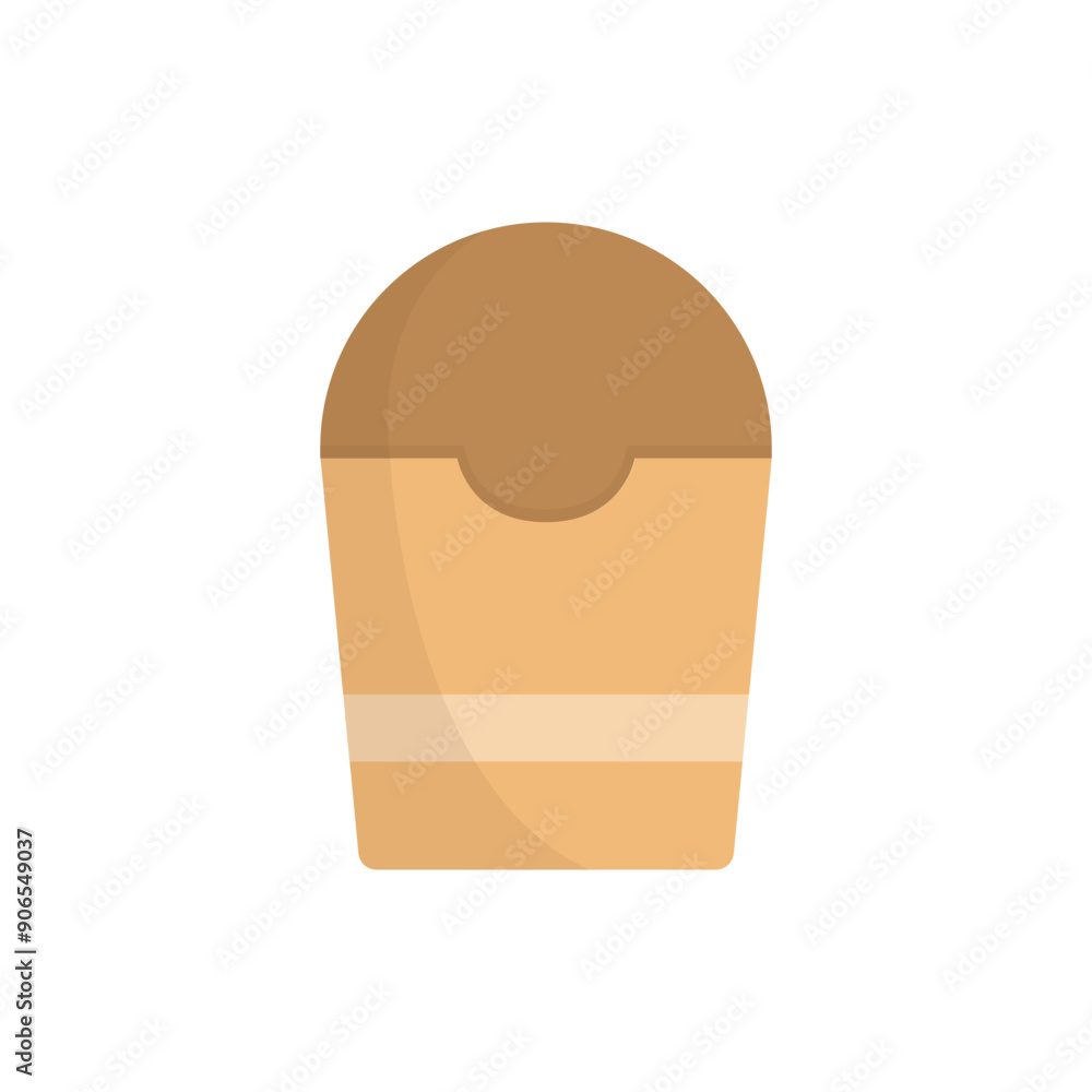 Food package minimalist vector illustration ,simple transparent graphic element .Isolated on white background Food package minimalist vector illustration ,simple transparent graphic element .Isolated on white background