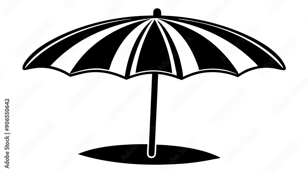 Stylish Beach Umbrella Silhouette Designs for Your Summer Projects, Elegant Beach Umbrella Silhouette Stylish Beach Umbrella Silhouette Designs for Your Summer Projects, Elegant Beach Umbrella Silhouette