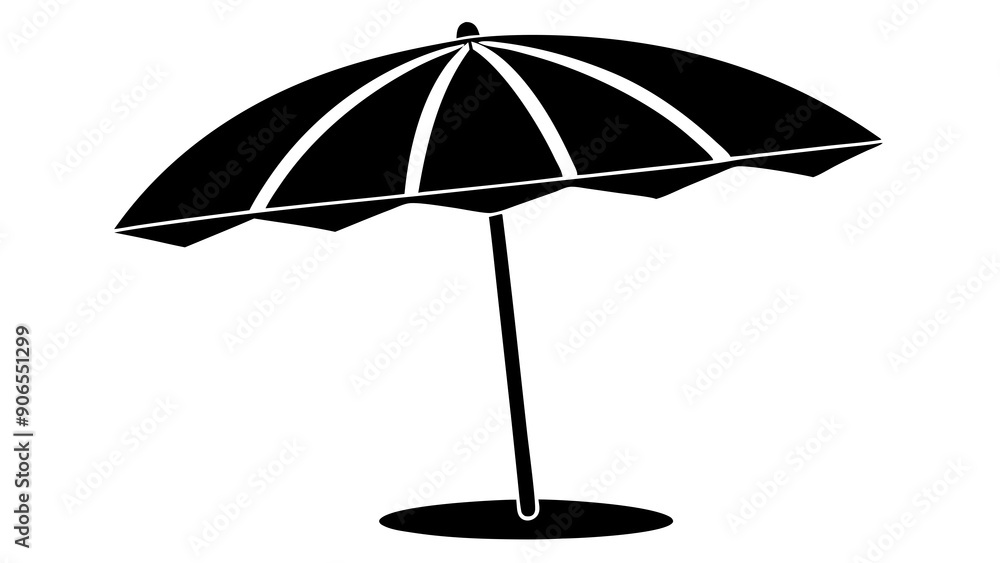 Stylish Beach Umbrella Silhouette Designs for Your Summer Projects, Elegant Beach Umbrella Silhouette Stylish Beach Umbrella Silhouette Designs for Your Summer Projects, Elegant Beach Umbrella Silhouette