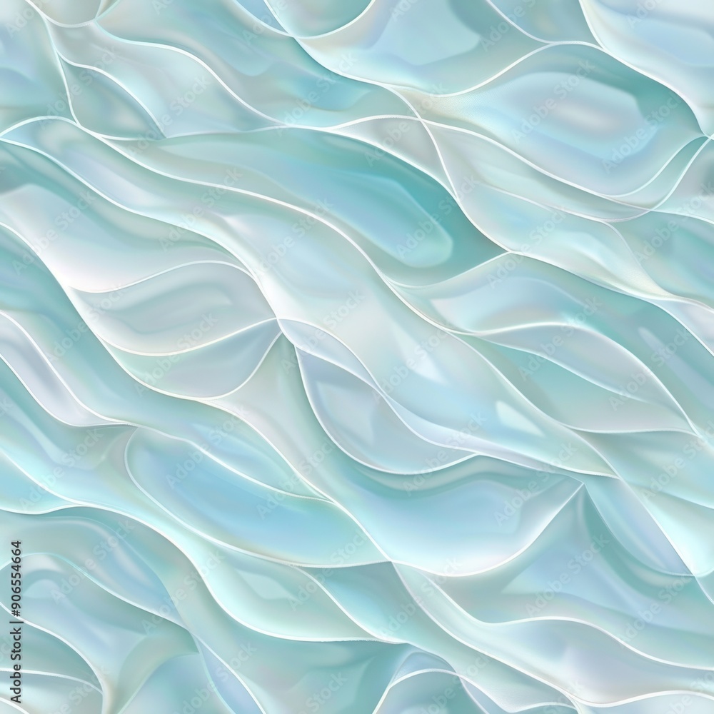 Obraz premium Seamless pattern of smooth frosted glass with subtle hues