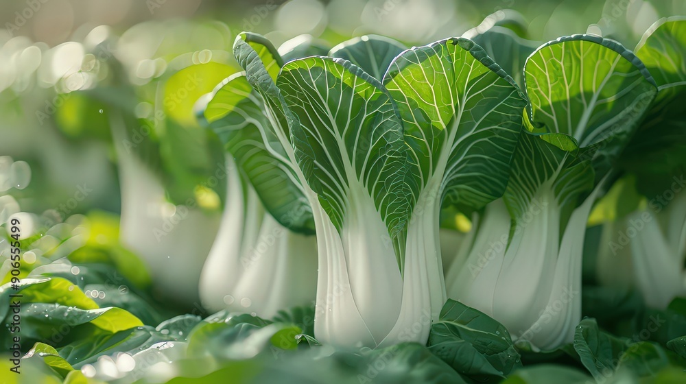 pak choi cooked with a flavorful Asian sauce, such as soy or hoisin, showcasing its taste and texture in a deliciously sauced dish. pak choi cooked with a flavorful Asian sauce, such as soy or hoisin, showcasing its taste and texture in a deliciously sauced dish.