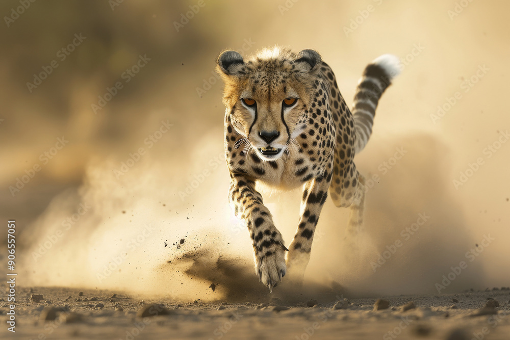 cheetah running and hunting cheetah running and hunting