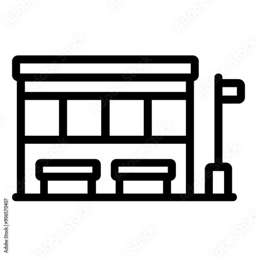 bus stop icon