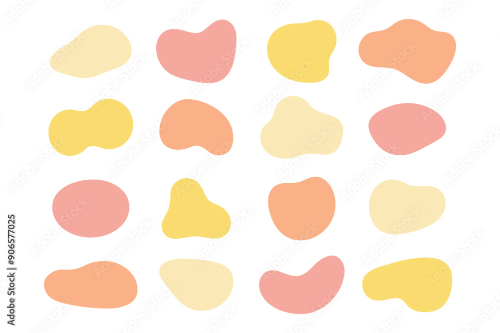 Gently flowing fluid shape, decorative parts Gently flowing fluid shape, decorative parts