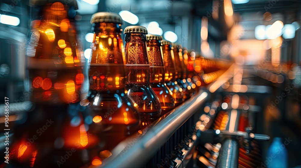 Beer Bottles Manufacturing Line Beer Bottles Manufacturing Line