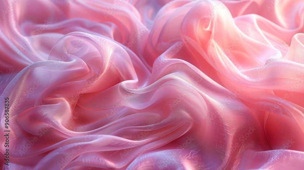 Obraz premium Beautiful Pink Cloudscape