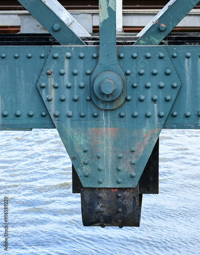 Railway Bridge Engineering, London, England, UK