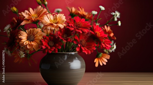 Wallpaper Mural flowers in vase Torontodigital.ca