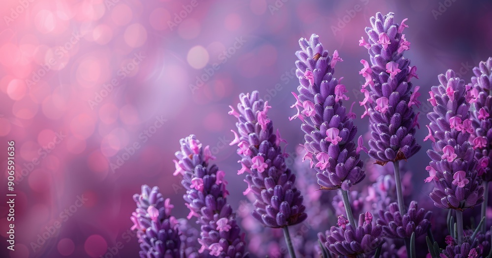Obraz premium Lavender Field Blossoms