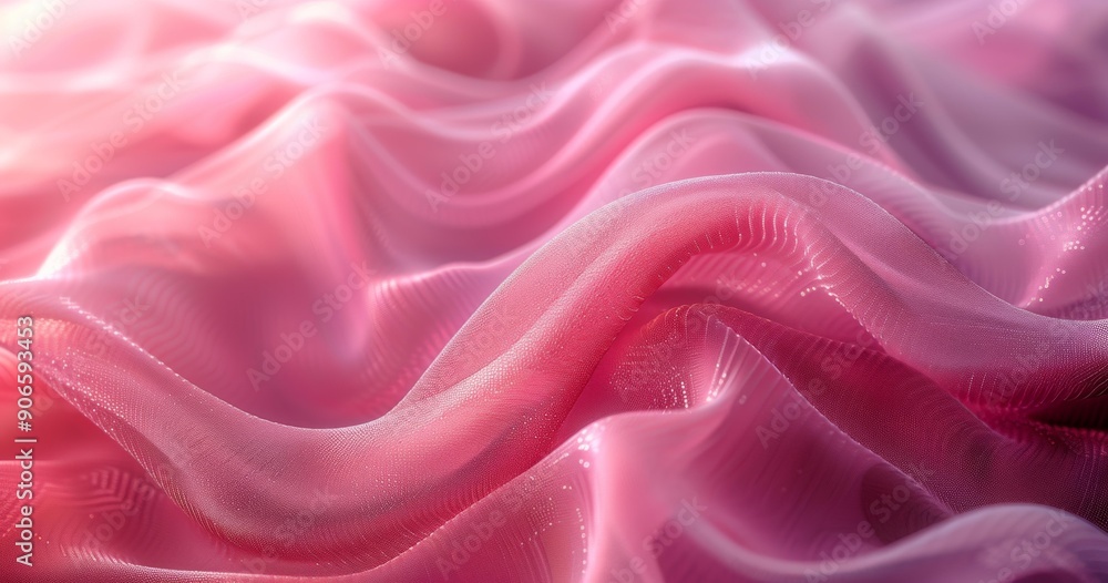 Obraz premium Abstract Pink Ripple Texture Background