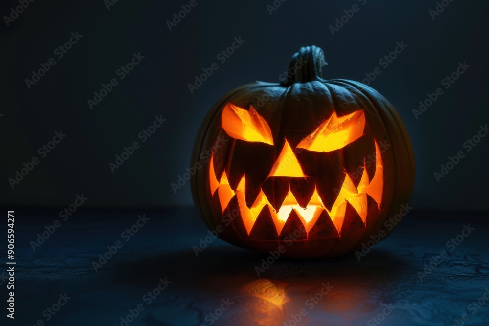 Spooky Carved Pumpkin Spooky Carved Pumpkin