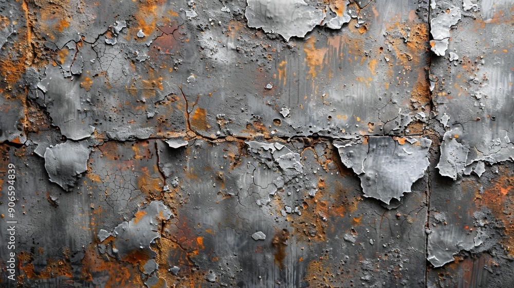 Rusty Metal Surface with Peeling Paint Rusty Metal Surface with Peeling Paint