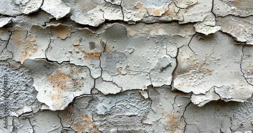 Deteriorated Painted Wall Textures