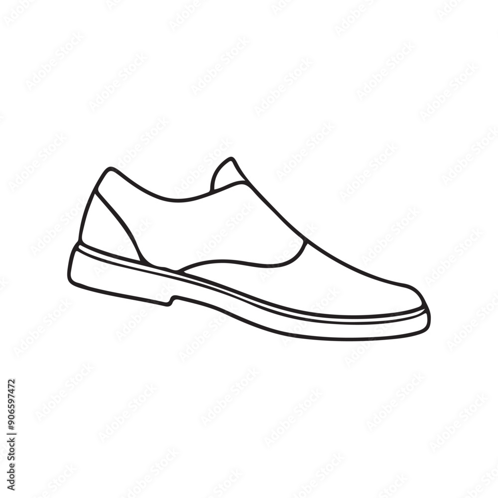 Men shoe icon, silhouette, logo, vector art design. Men shoe icon, silhouette, logo, vector art design.