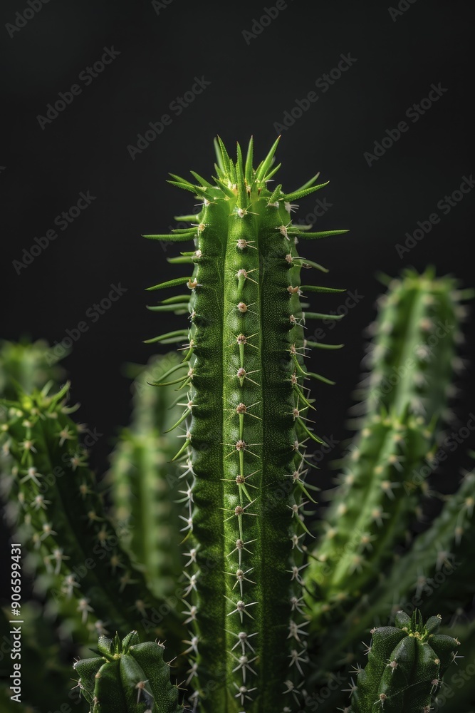 Close-up photography of a Euphorbia plant reveals its intricate details and textures, making it ideal for educational materials and botanical research purposes. Close-up photography of a Euphorbia plant reveals its intricate details and textures, making it ideal for educational materials and botanical research purposes.