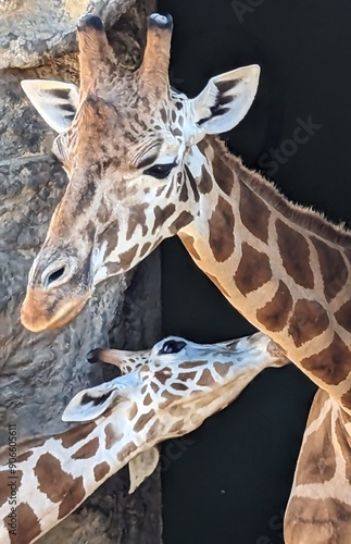 Photography Giraffes in the zoo in Australia