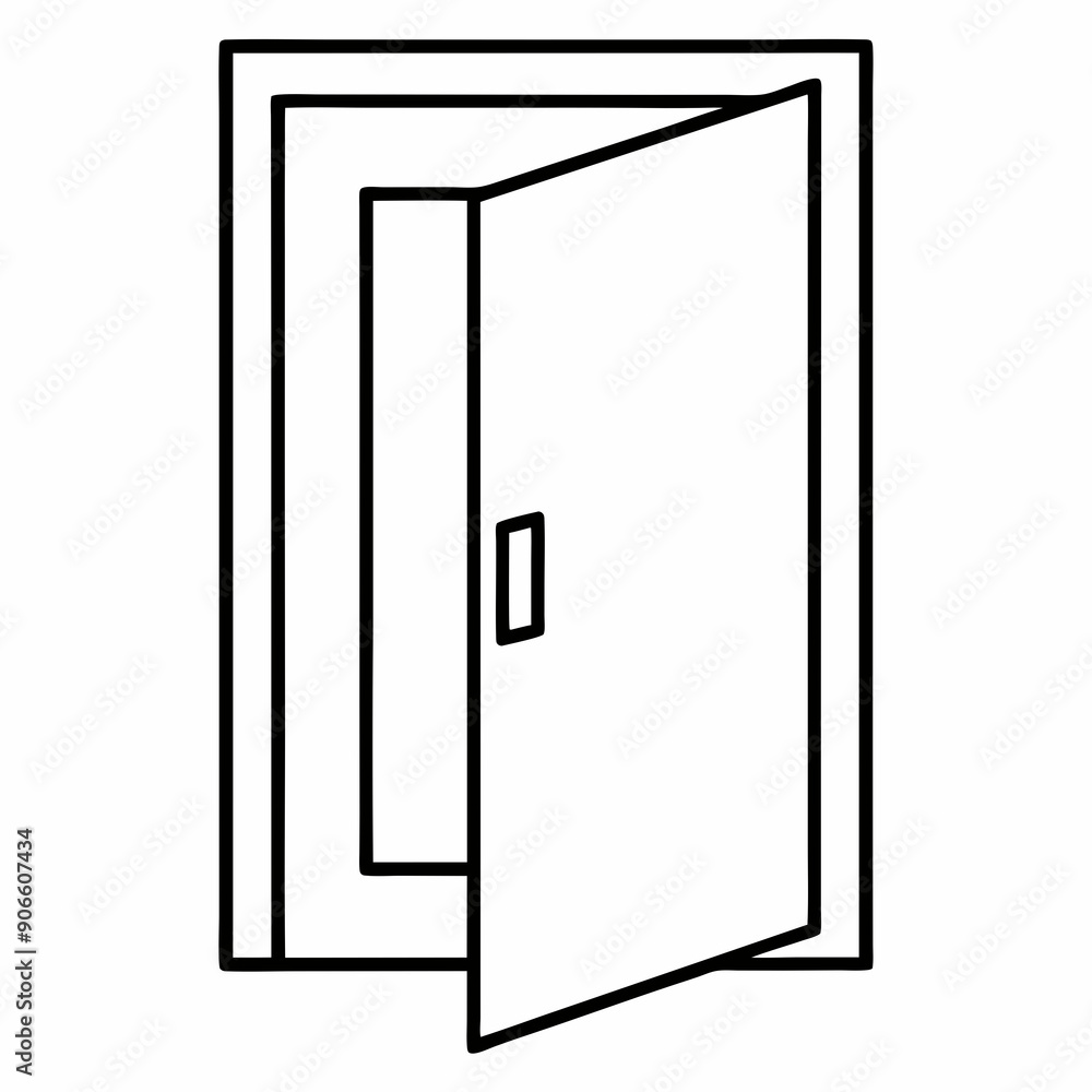 Door Silhouette Vector Illustration
Door Silhouette Vector Illustration