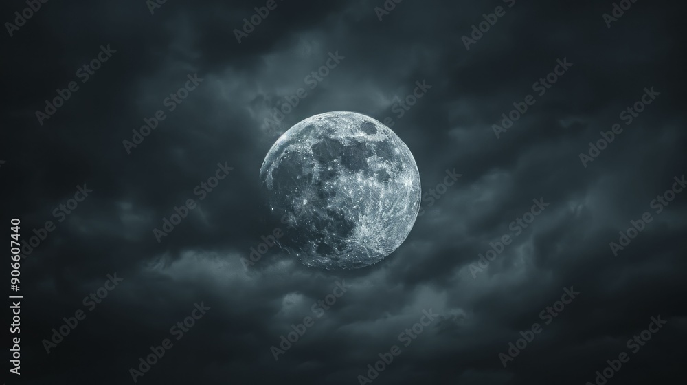 Mesmerizing clouds drift across a full moon in the night sky, evoking a whimsical and enchanting atmosphere, perfect for crafting serene visuals and uplifting narratives. Mesmerizing clouds drift across a full moon in the night sky, evoking a whimsical and enchanting atmosphere, perfect for crafting serene visuals and uplifting narratives.