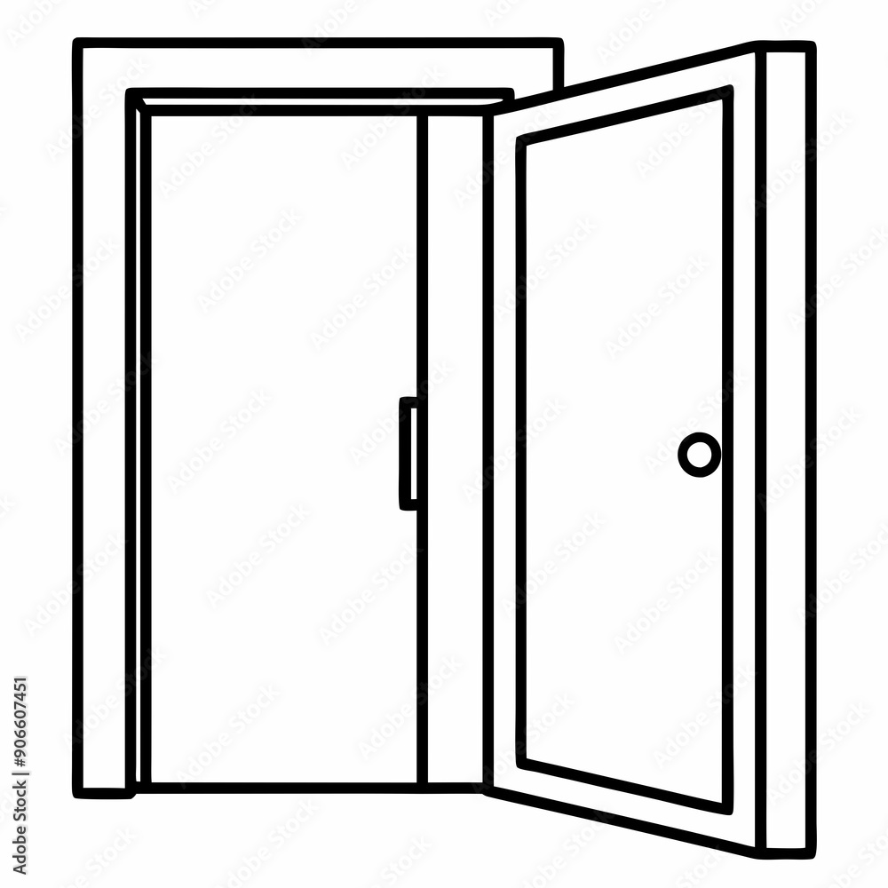 Door Silhouette Vector Illustration
Door Silhouette Vector Illustration
