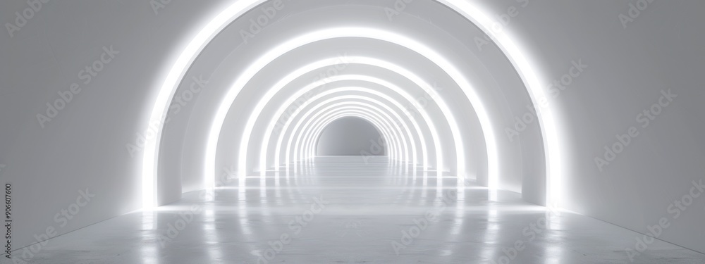 White Tunnel of Light White Tunnel of Light