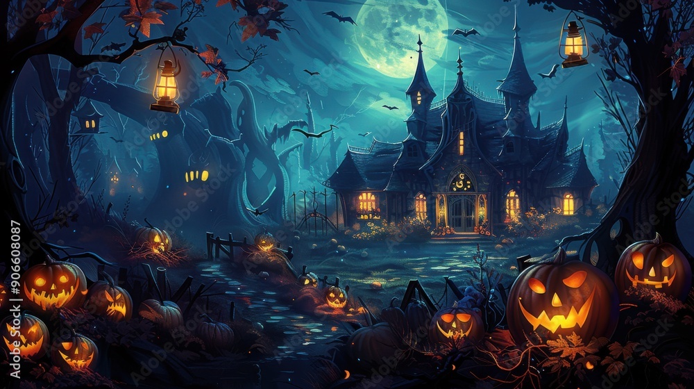 Haunted Halloween Night Haunted Halloween Night