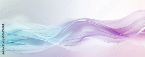 Abstract Colorful Waves Background