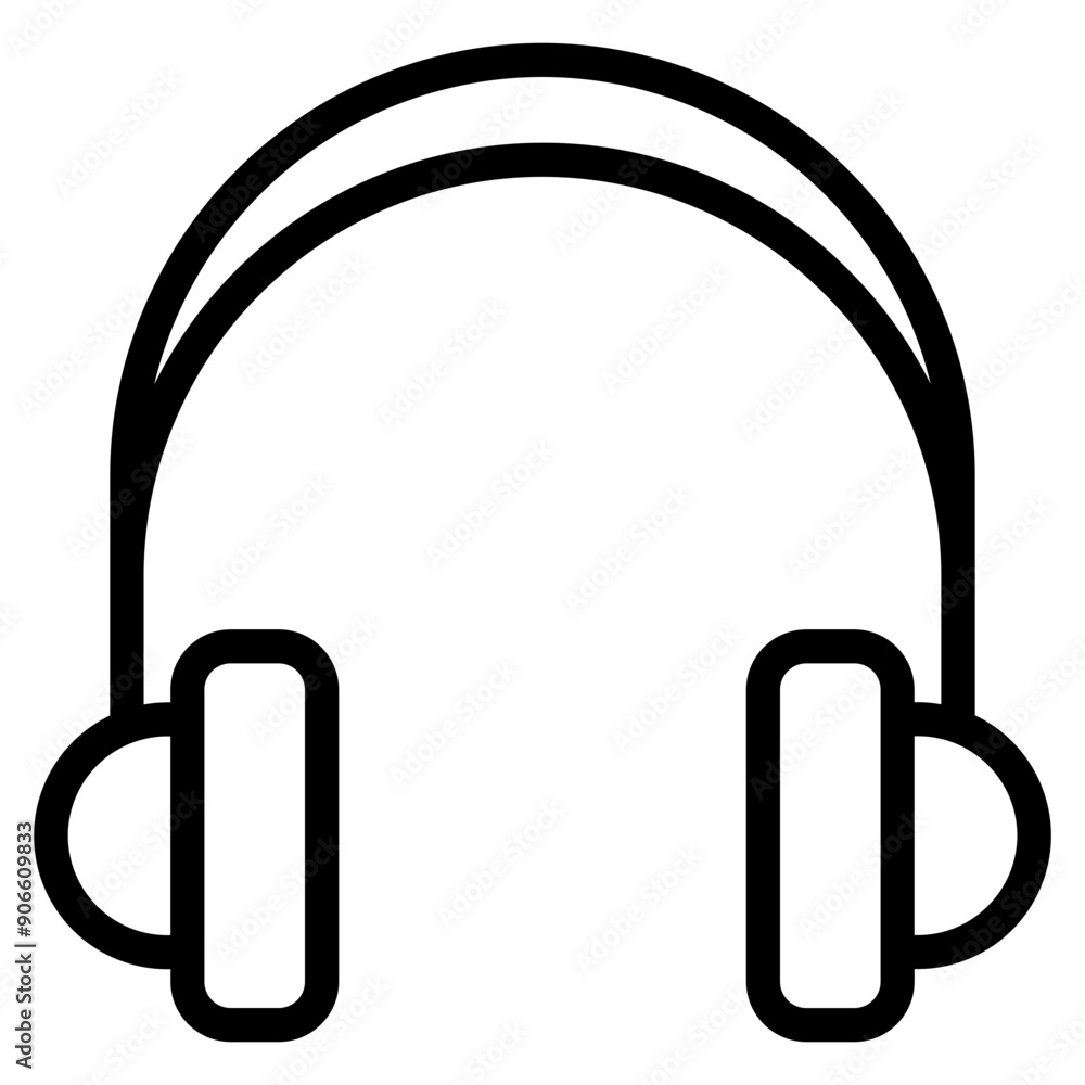 Headphone headset icon Headphone headset icon
