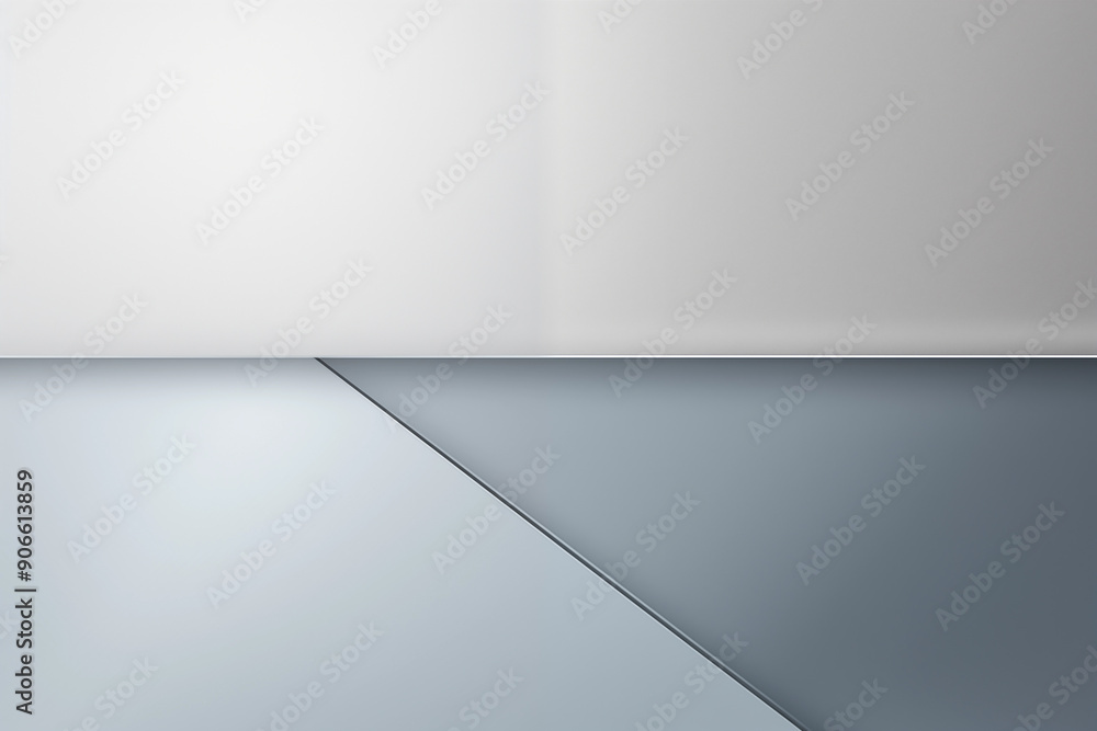 Modern grey and white gredient smooth transition minimalist geometric sharp angles background design Modern grey and white gredient smooth transition minimalist geometric sharp angles background design