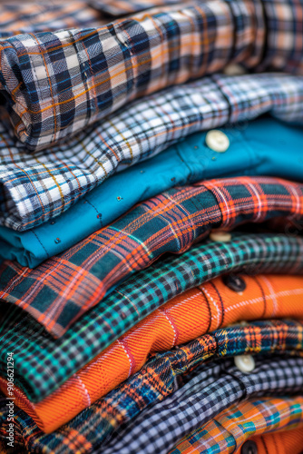 Neatly Stacked Formal Shirt...