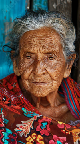 Detailed Mexican Woman Port...