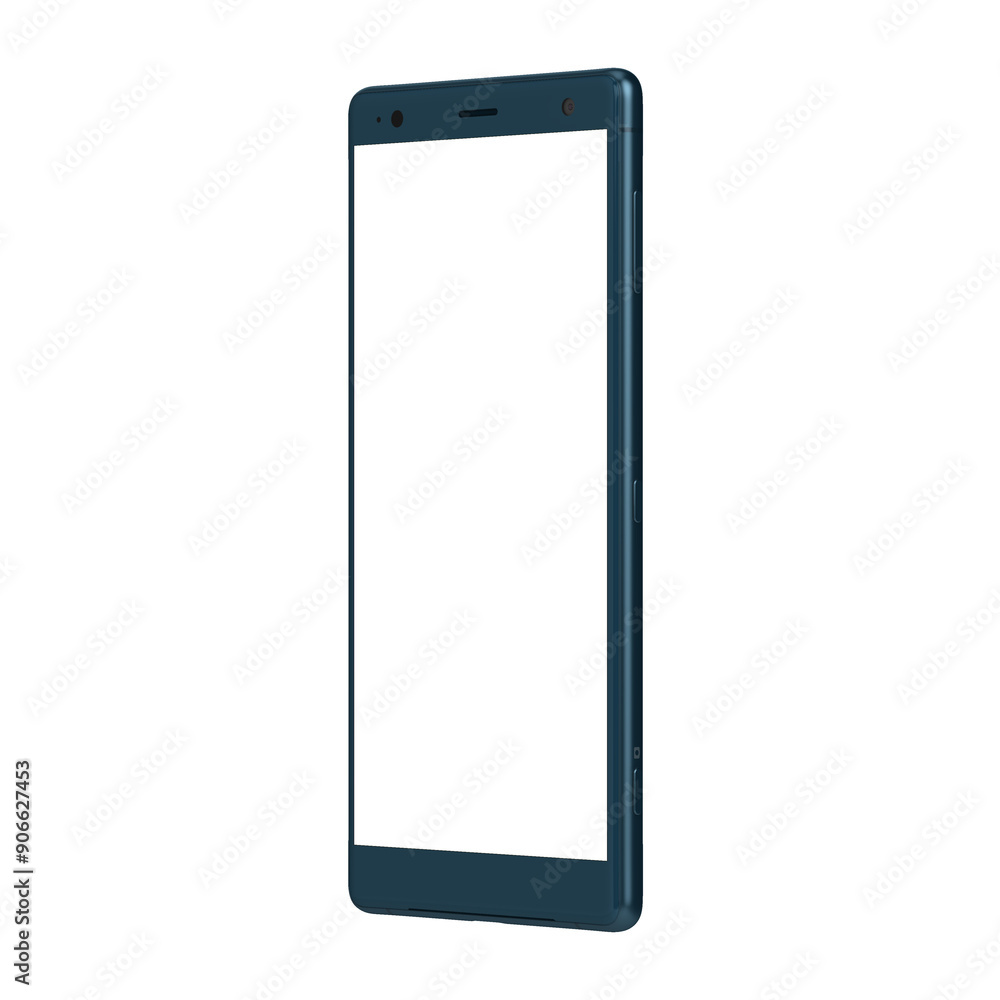 Clear view left smartphone transparent Clear view left smartphone transparent