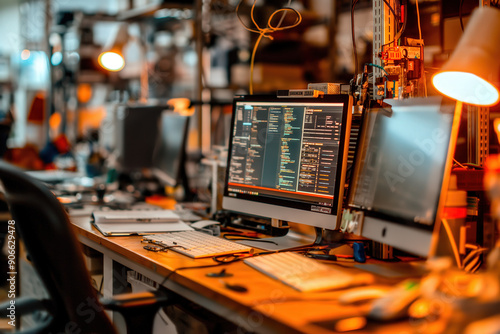 Computer repair workshop