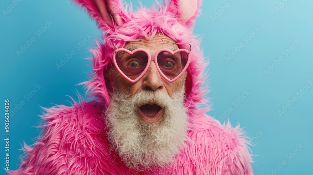 The Elderly Man in Costume The Elderly Man in Costume