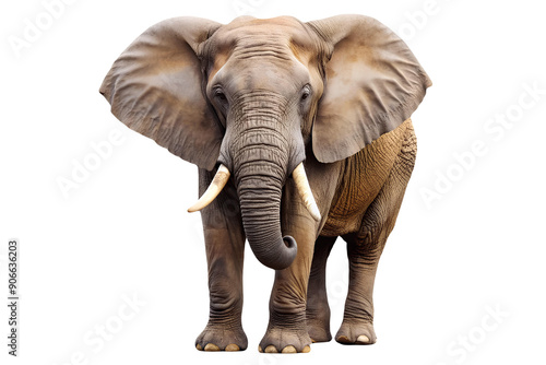 Elephant isolated on transparent background 