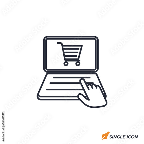 Checkout icon vector illustration. Checkout symbol isolated on white background