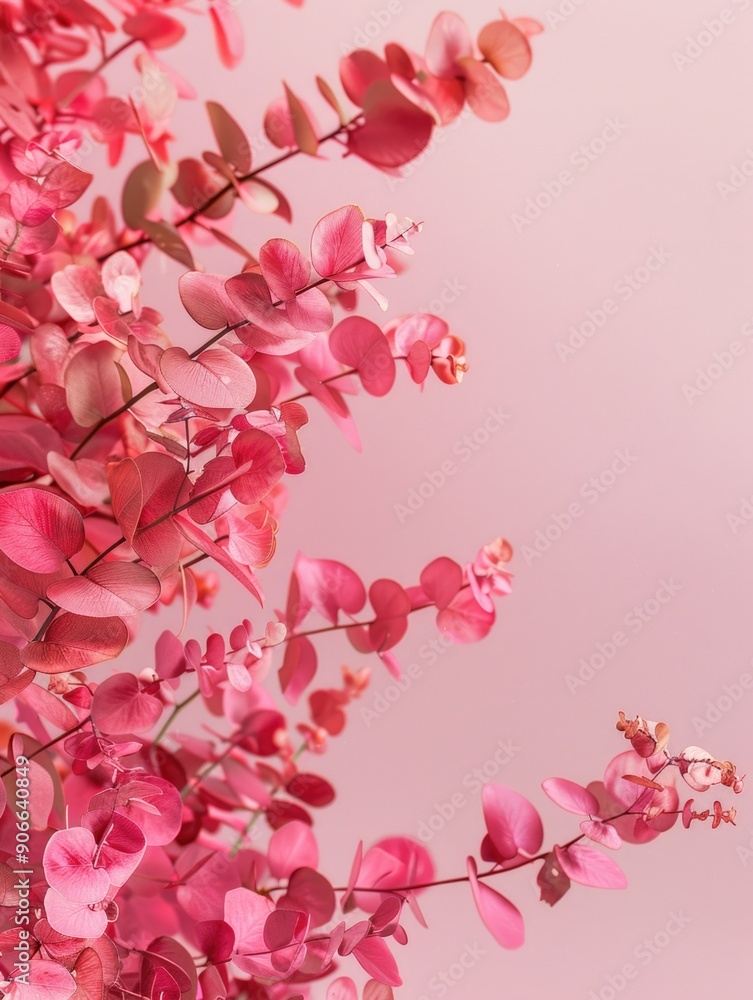 A close-up shot of a bunch of pink flowers A close-up shot of a bunch of pink flowers