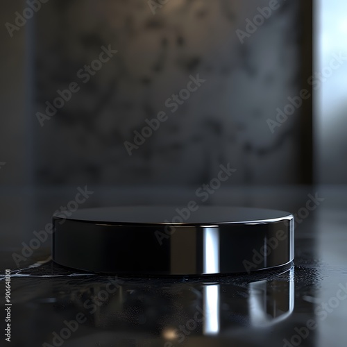 background with close up product display podium