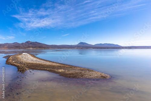 La Reserva Nacional de Salinas y Aguada Blanca. Ubicada en los departamentos peruanos de Arequipa y Moquegua, Peru.