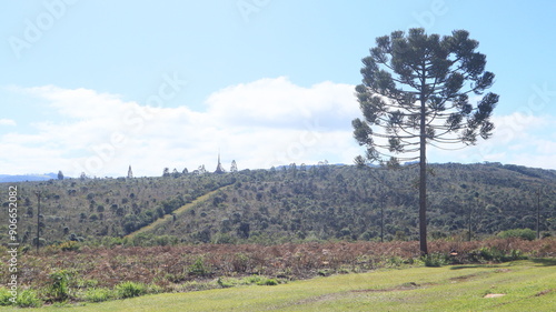 Parque da Velha landscape view, Ponta Grossa, Paraná, Brazil.